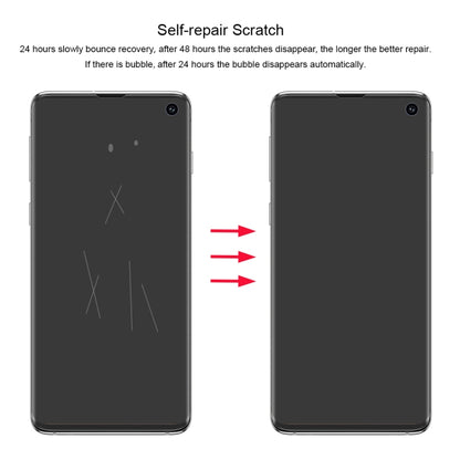ENKAY Hat-Prince 0.1 มม. 3D แบบเต็มหน้าจอป้องกันฟิล์มไฮโดรเจลป้องกันการระเบิดสำหรับ Galaxy S10, TPU + TPE + วัสดุ PET, Galaxy S10