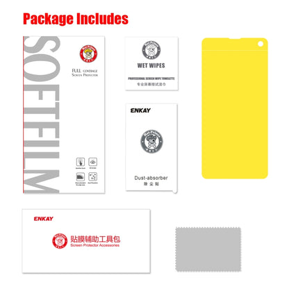 ENKAY Hat-Prince 0.1 มม. 3D แบบเต็มหน้าจอป้องกันฟิล์มไฮโดรเจลป้องกันการระเบิดสำหรับ Galaxy S10, TPU + TPE + วัสดุ PET, Galaxy S10