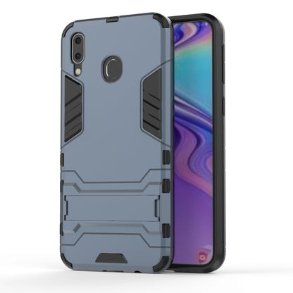 เคส PC + TPU กันกระแทกสำหรับ Galaxy M20 พร้อมตัวยึด, For Samsung Galaxy M20