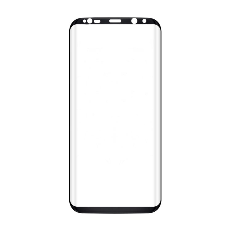 สำหรับ Galaxy S8 / G9500 0.3mm 9H ความแข็งพื้นผิว 3D พื้นผิวโค้งผ้าไหมแบบเต็มหน้าจอกระจกนิรภัยป้องกันหน้าจอ, For Galaxy S8 0.3mm