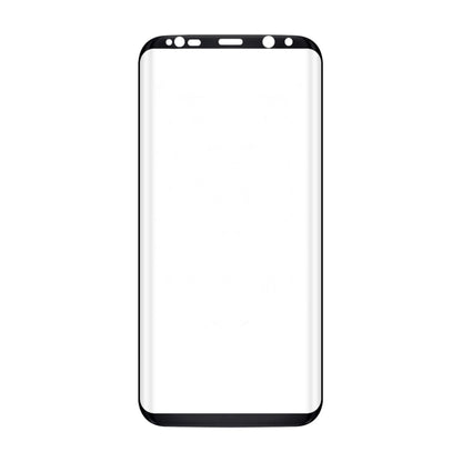 สำหรับ Galaxy S8 / G9500 0.3mm 9H ความแข็งพื้นผิว 3D พื้นผิวโค้งผ้าไหมแบบเต็มหน้าจอกระจกนิรภัยป้องกันหน้าจอ, For Galaxy S8 0.3mm