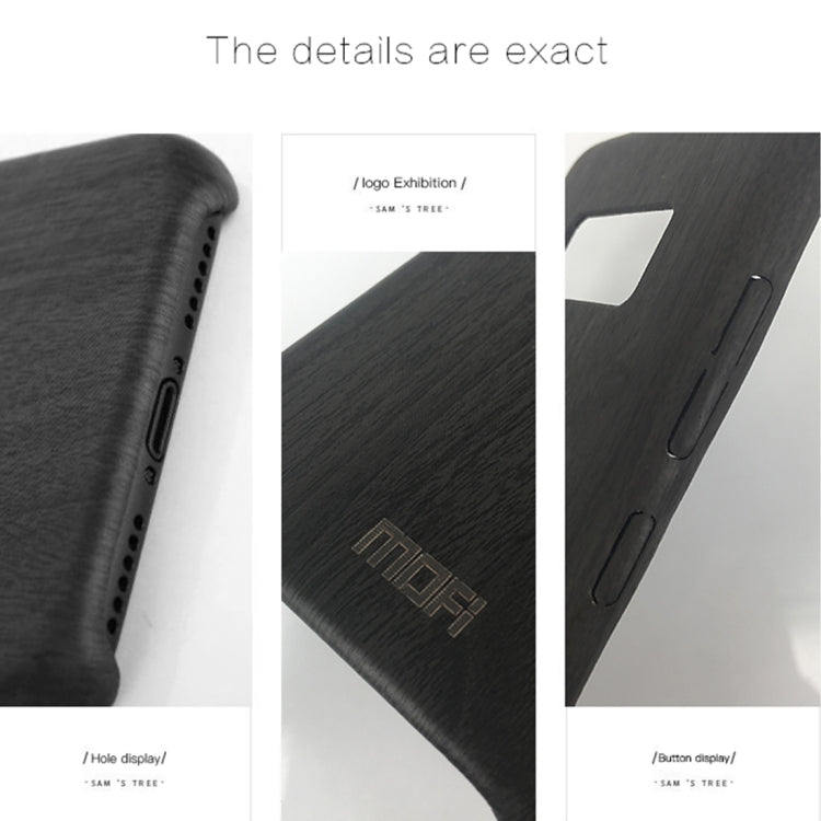 MOFI สำหรับ Galaxy S8 ไม้ Texture TPU ฝาครอบป้องกันด้านหลัง, For Galaxy S8
