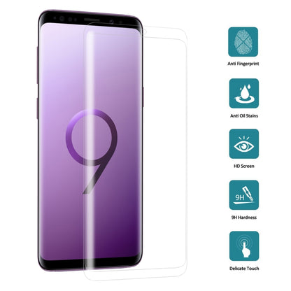 ฟิล์มกระจกนิรภัย 3D 0.26 มม. 9H สำหรับ Galaxy S9+, For Galaxy S9+ (0.26mm)