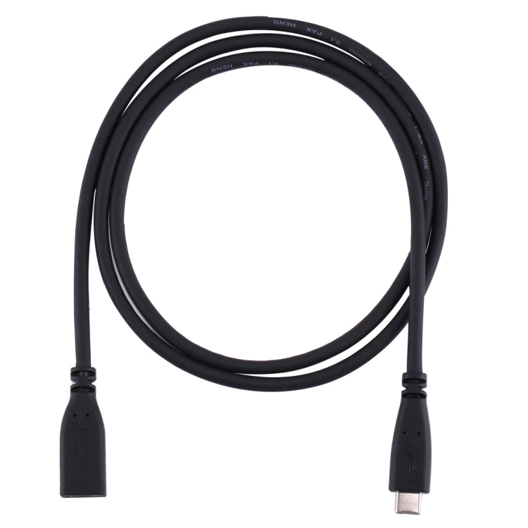สายเคเบิลอะแดปเตอร์ตัวเชื่อมต่อ USB-C / Type-C 3.1 ตัวผู้เป็น USB-C / Type-C ขนาด 1 ม, 1m