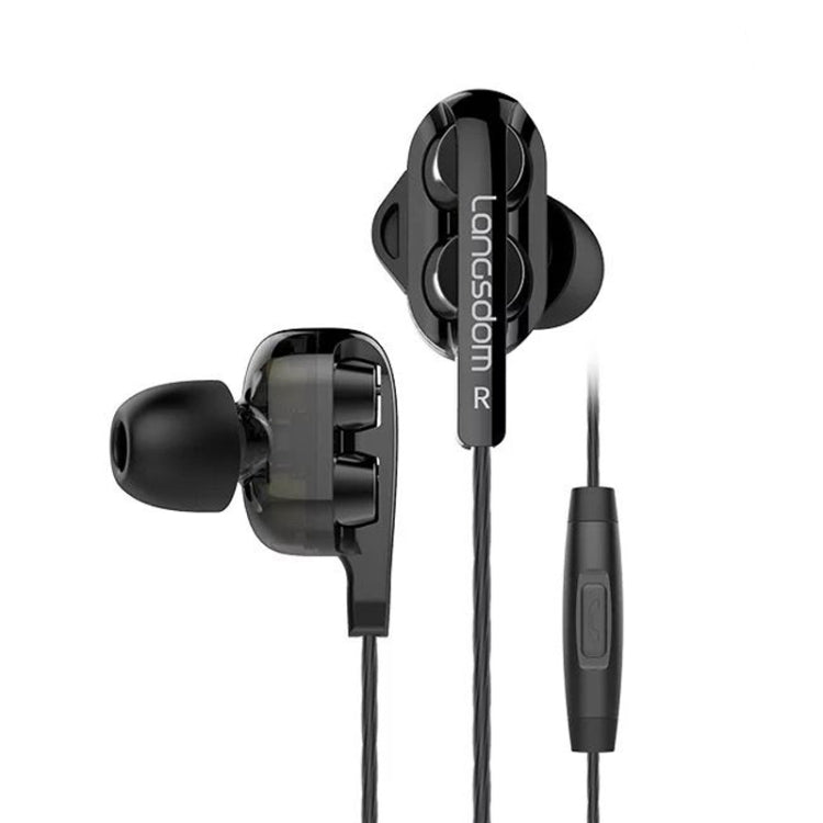 Langsdom Double Moving Coil พร้อมชุดหูฟังข้าวสาลี