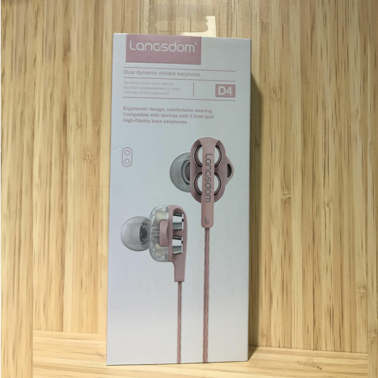 Langsdom Double Moving Coil พร้อมชุดหูฟังข้าวสาลี