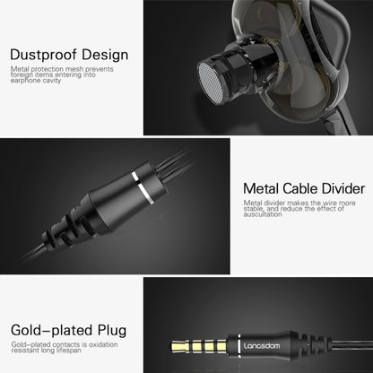Langsdom Double Moving Coil พร้อมชุดหูฟังข้าวสาลี