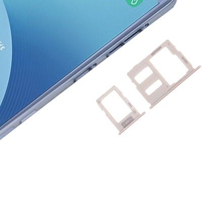 ถาดซิมการ์ด + ถาดการ์ด Micro SD สำหรับ Galaxy J3 (2017) ซิมเดียว / J330 & J5 (2017) ซิมเดียว / J530 & J7 (2017) ซิมเดียว / J730, Galaxy J3 (2017) Single, For Galaxy J730 Single, For Samsung Galaxy J330 & J530 & J730 Single SIM, For Galaxy J730 Single SIM