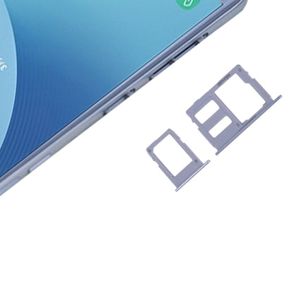 ถาดซิมการ์ด + ถาดการ์ด Micro SD สำหรับ Galaxy J3 (2017) ซิมเดียว / J330 & J5 (2017) ซิมเดียว / J530 & J7 (2017) ซิมเดียว / J730, Galaxy J3 (2017) Single, For Galaxy J730 Single, For Samsung Galaxy J330 & J530 & J730 Single SIM, For Galaxy J730 Single SIM