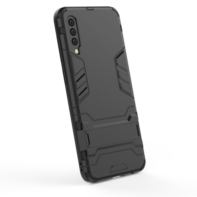 เคส PC + TPU กันกระแทกสำหรับ Galaxy A50 พร้อมตัวยึด