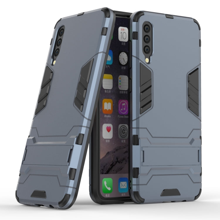 เคส PC + TPU กันกระแทกสำหรับ Galaxy A50 พร้อมตัวยึด