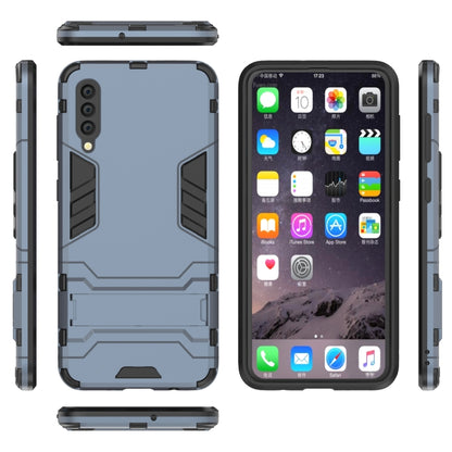 เคส PC + TPU กันกระแทกสำหรับ Galaxy A50 พร้อมตัวยึด
