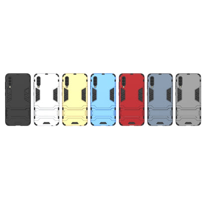 เคส PC + TPU กันกระแทกสำหรับ Galaxy A50 พร้อมตัวยึด