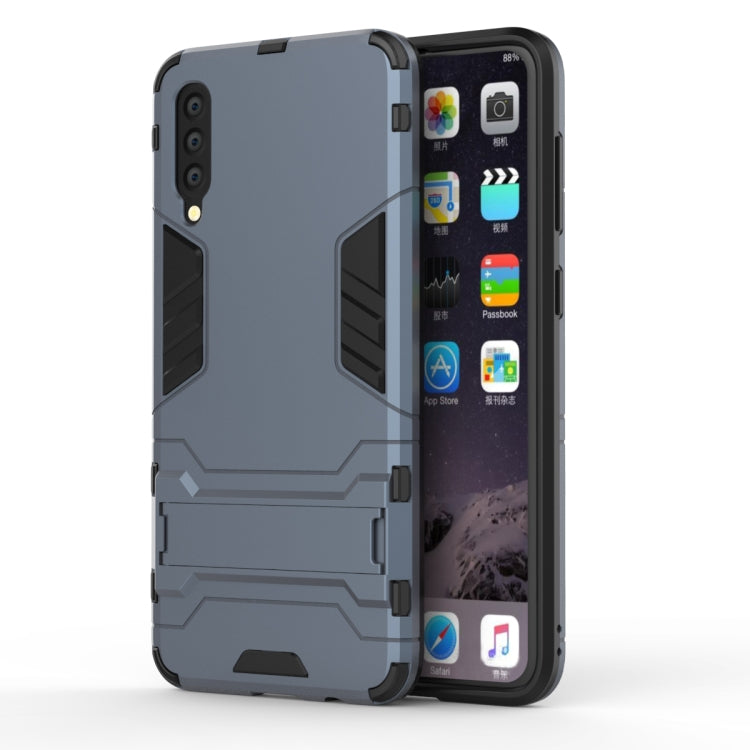 เคส PC + TPU กันกระแทกสำหรับ Galaxy A50 พร้อมตัวยึด