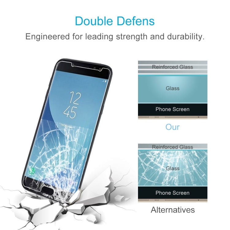 ฟิล์มกระจกนิรภัย 0.26mm 9H 2.5D สำหรับ Galaxy J4 (2018), For Galaxy J4 (2018)(1 PC)
