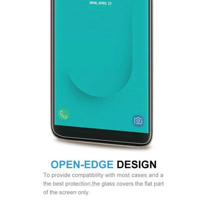 100 ชิ้น 0.26mm 9H 2.5D ฟิล์มกระจกนิรภัยสำหรับ Galaxy J6 (2018), For Galaxy J6 (2018)(100 PCS)