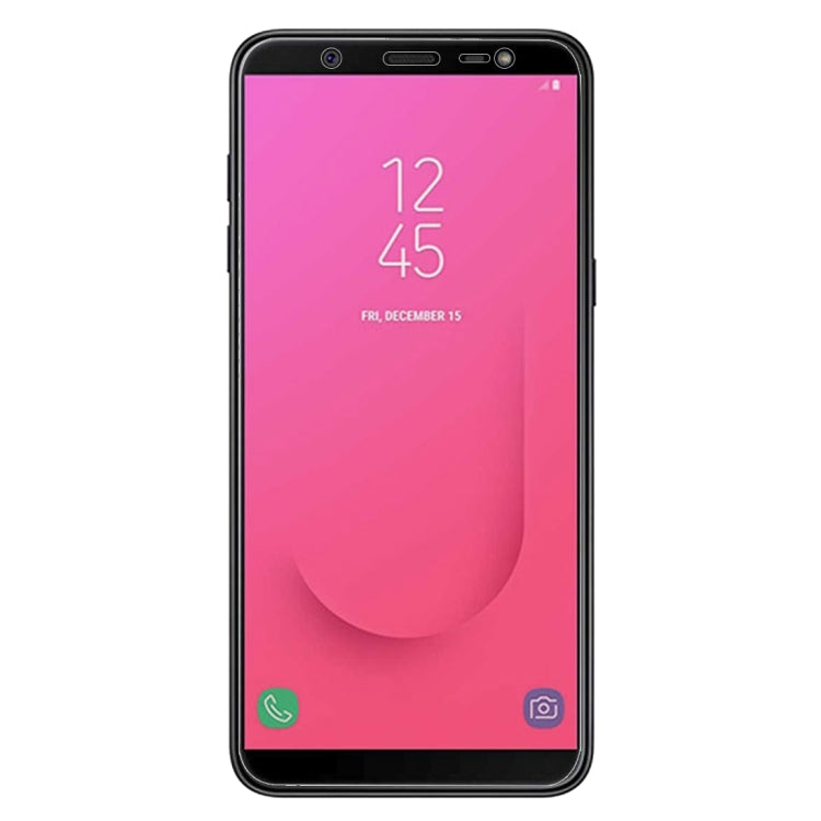50 ชิ้น 0.26mm 9H 2.5D ฟิล์มกระจกนิรภัยสำหรับ Galaxy J8 (2018) ไม่มีแพ็คเกจขายปลีก, For Galaxy J8 (2018) (50 PCS)
