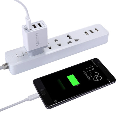XHF30W 3 QC3.0 USB ที่ชาร์จผนังชาร์จเร็ว, ปลั๊ก EU, EU Plug