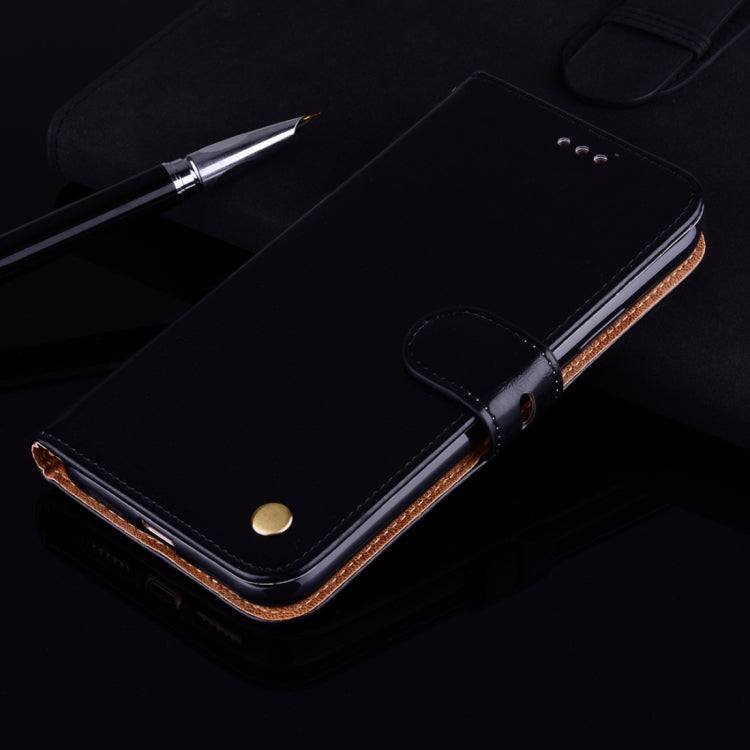สำหรับ Samsung Galaxy S8 + รูปแบบธุรกิจน้ำมันขี้ผึ้งเนื้อซองหนังพลิกแนวนอนพร้อมตัวยึดและช่องเสียบการ์ดและกระเป๋าสตางค์, For Galaxy S8 +