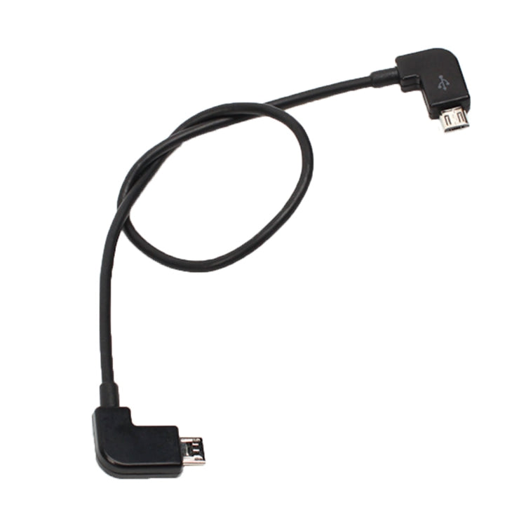 30 ซม. Micro USB เป็น Micro USB แปลงสายเคเบิลข้อมูล เชื่อมต่อ สำหรับ DJI MAVIC PRO และ SPARK รีโมทคอนโทรล, สมาร์ทโฟน, แท็บเล็ต, Micro USB to Micro USB