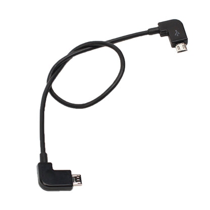 30 ซม. Micro USB เป็น Micro USB แปลงสายเคเบิลข้อมูล เชื่อมต่อ สำหรับ DJI MAVIC PRO และ SPARK รีโมทคอนโทรล, สมาร์ทโฟน, แท็บเล็ต, Micro USB to Micro USB