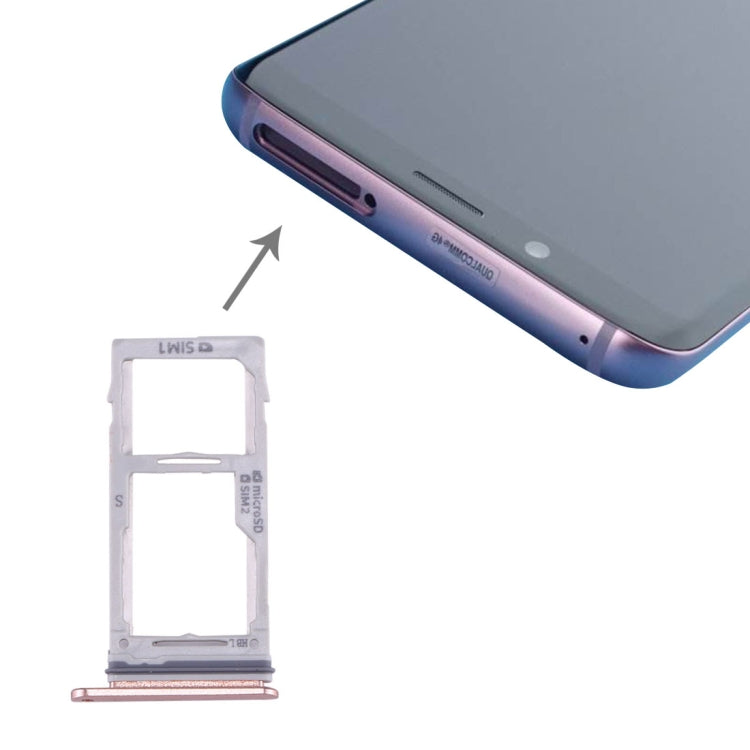 สำหรับ Galaxy Xia + / Xia SIM & SIM / Mitsro SD Crd Trai, For Samsung Galaxy S9+ / S9 (Double), For Galaxy S9+ / S9(Double  SIM), For S9+ / S9 (Double), For Galaxy S9+ / S9