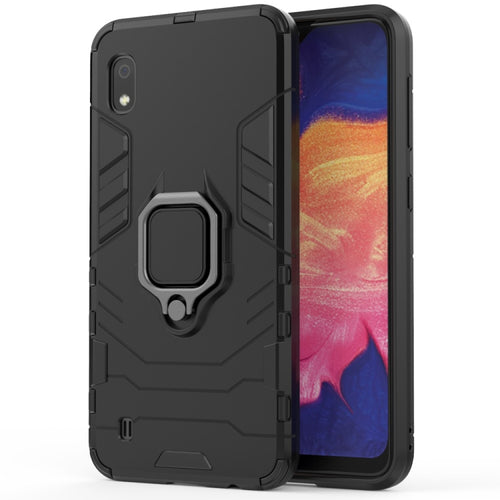 เคสกันกระแทก PC + TPU สำหรับ Galaxy A10 พร้อมที่ใส่แหวนแม่เหล็ก, For Galaxy A10