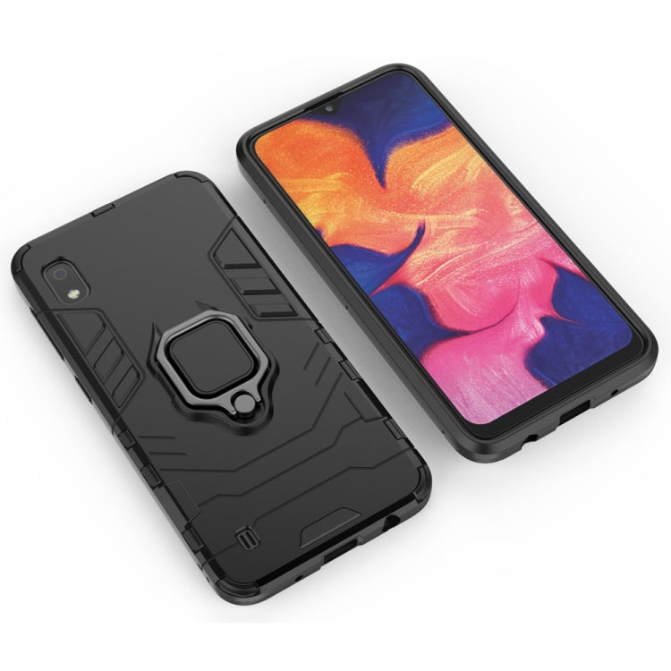 เคสกันกระแทก PC + TPU สำหรับ Galaxy A10 พร้อมที่ใส่แหวนแม่เหล็ก, For Galaxy A10