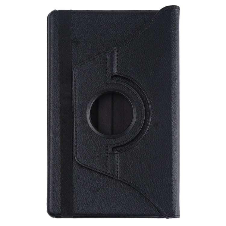 ซองหนังหมุนได้ 360 องศาเนื้อลิ้นจี่แนวนอนสำหรับ Galaxy Tab A 10.1 (2019) T510 / T515 พร้อมตัวยึด, For Galaxy Tab A 10.1 (2019) T510 / T515