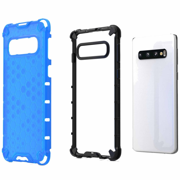เคส PC + TPU กันกระแทก Honeycomb สำหรับ Galaxy S10, For Galaxy S10