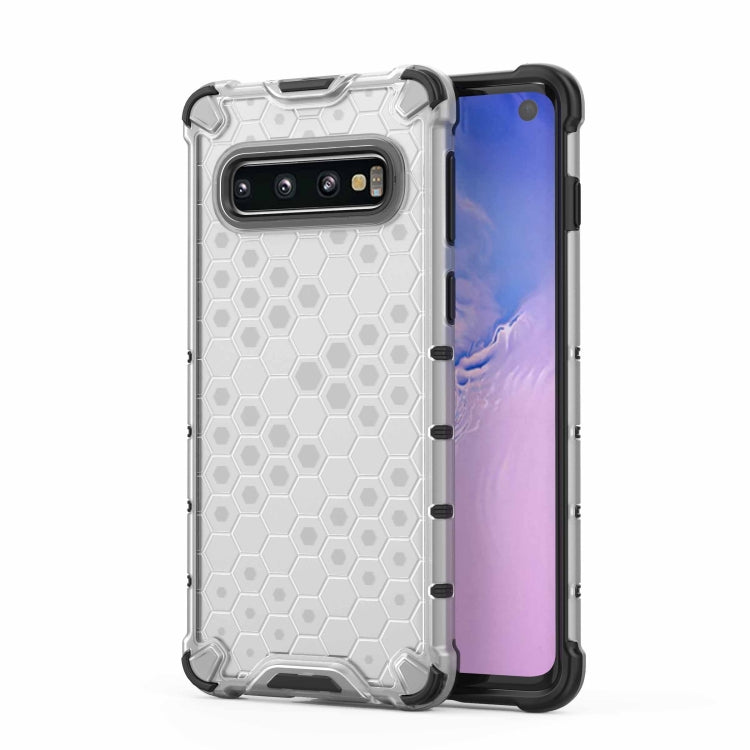เคส PC + TPU กันกระแทก Honeycomb สำหรับ Galaxy S10, For Galaxy S10