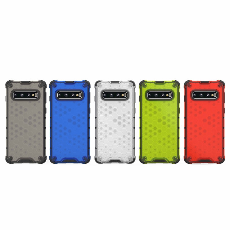 เคส PC + TPU กันกระแทก Honeycomb สำหรับ Galaxy S10, For Galaxy S10