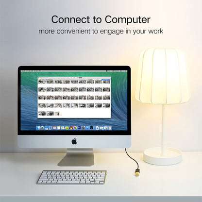 Ugreen 2 ม. USB 3.0 ซิงค์ข้อมูลชายกับหญิงสายเคเบิลต่อขยายการส่งความเร็วสูง, Length: 2m