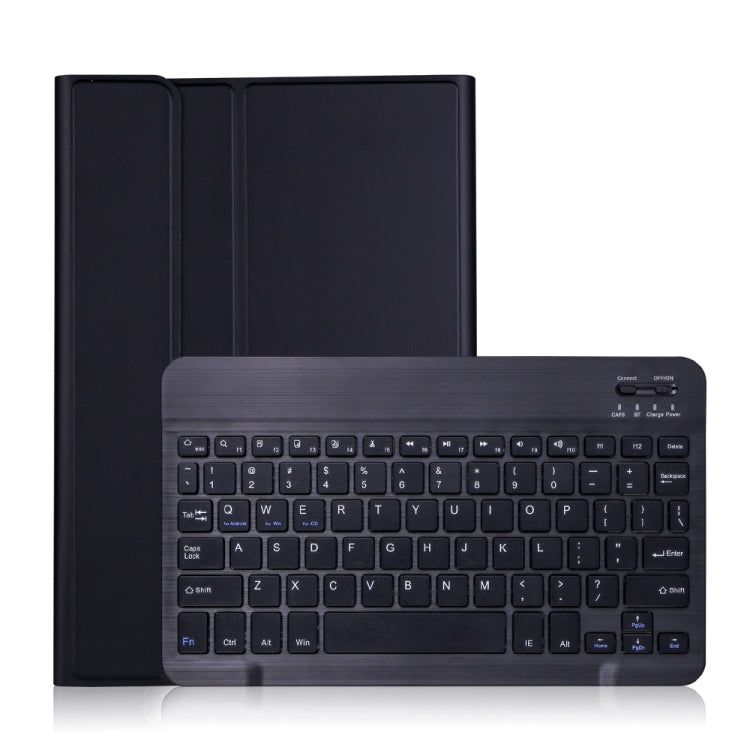 A860 สำหรับ Samsung Galaxy Tab S6 10.5 นิ้ว T860/T865 ที่ถอดออกได้บลูทูธคีย์บอร์ดแท็บเล็ตพร้อมที่ใส่ปากกาสายคล้องคอ, Black, Gold, Rose Gold