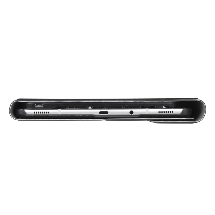 A510 บลูทูธ 3.0 บางเฉียบที่ถอดออกได้บลูทูธคีย์บอร์ดหนังกรณีแท็บเล็ตสำหรับ Samsung Galaxy Tab A 10.1 (2019) t510 / T515 พร้อมช่องเสียบปากกาและที่วาง