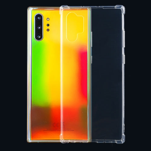 สำหรับ Galaxy Note10 + เคส TPU โปร่งใสบางเฉียบกันกระแทกสี่มุม, For Galaxy Note10+