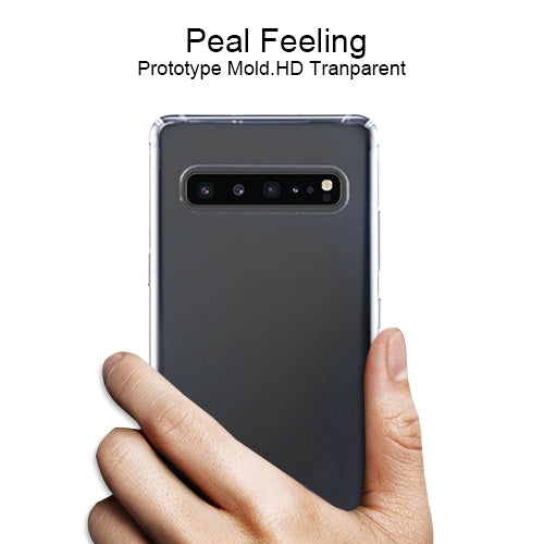 สำหรับ Galaxy S10 5G Four-Corner กันกระแทก Ultra-Thin เคส TPU โปร่งใส, For Galaxy S10 5G