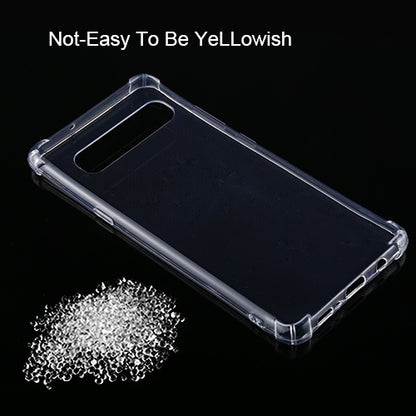 สำหรับ Galaxy S10 5G Four-Corner กันกระแทก Ultra-Thin เคส TPU โปร่งใส, For Galaxy S10 5G