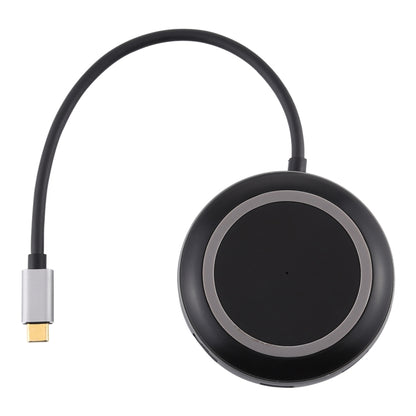 USB-C / Type-C เป็น USB 3.0 x 3 + USB-C / Type-C + HDMI + RJ45 + เครื่องอ่านการ์ด SD / TF อะแดปเตอร์ HUB มัลติฟังก์ชั่น