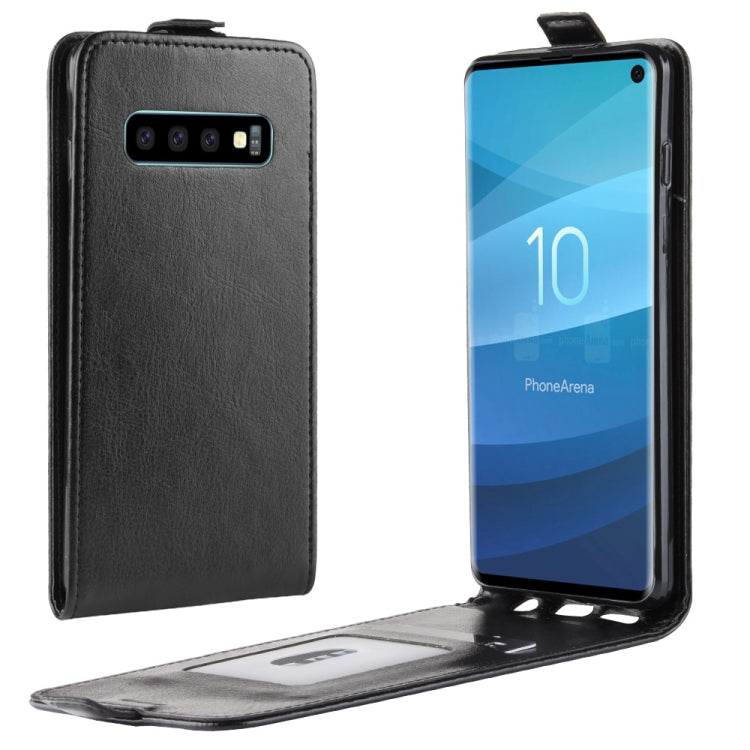 เคสหนัง TPU แบบพลิกแนวตั้งสไตล์ธุรกิจสำหรับ Galaxy S10 พร้อมช่องเสียบการ์ด, For Galaxy S10, For Samsung Galaxy S10