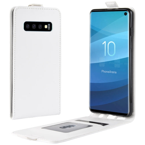 เคสหนัง TPU แบบพลิกแนวตั้งสไตล์ธุรกิจสำหรับ Galaxy S10 พร้อมช่องเสียบการ์ด, For Galaxy S10, For Samsung Galaxy S10