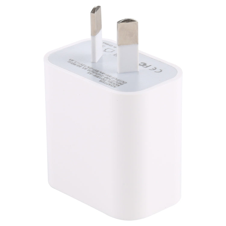 PD18W-A5 18W PD Power Adapter อุปกรณ์ชาร์จติดผนัง, ปลั๊ก AU