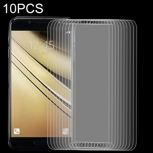 10 ชิ้น 9H 2.5D ฟิล์มกระจกนิรภัยสำหรับ Galaxy C7 (2017), For Galaxy C7 2017 (10pcs)
