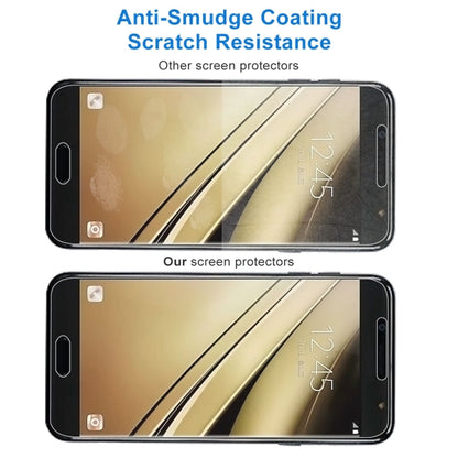 10 ชิ้น 9H 2.5D ฟิล์มกระจกนิรภัยสำหรับ Galaxy C7 (2017), For Galaxy C7 2017 (10pcs)