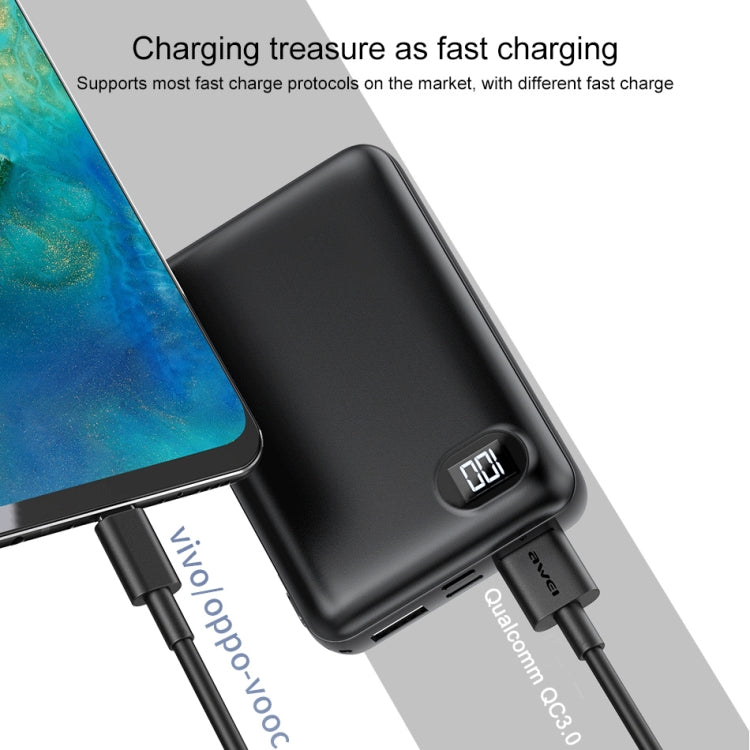 awei CL-77T 5A USB เป็น USB-C / Type-C อินเทอร์เฟซสายเคเบิลข้อมูล TPE ชาร์จเร็วอัจฉริยะ, ความยาวสายเคเบิล: 1 ม., USB-C / Type-C