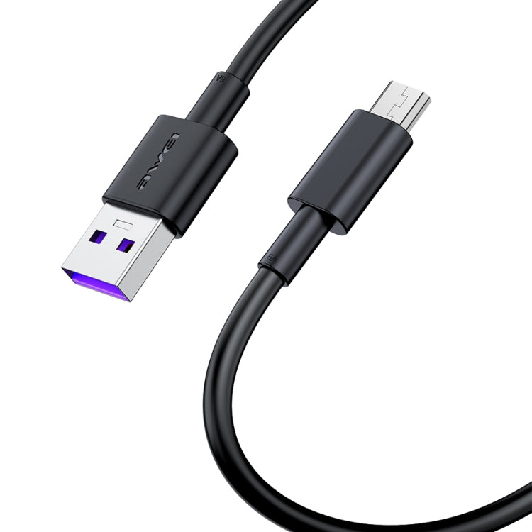 awei CL-77M 5A อินเทอร์เฟซ USB เป็น Micro USB สายชาร์จข้อมูล TPE อัจฉริยะอย่างรวดเร็วความยาวสายเคเบิล: 1 ม., Micro USB