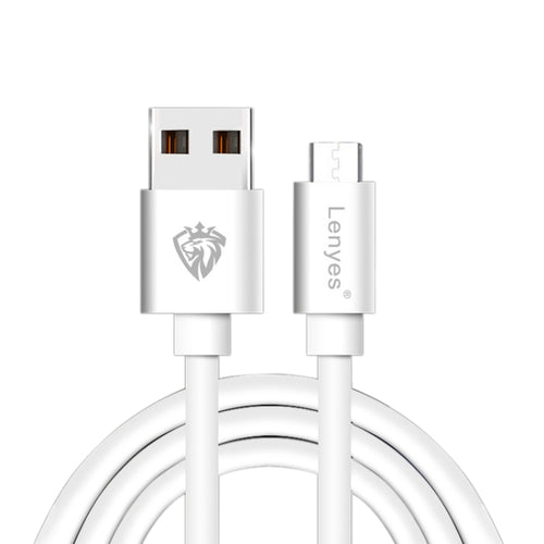 Lenyes LC701 2 ม. 2.0A เอาต์พุต USB เป็น Micro USB PVC Data Sync สายชาร์จเร็ว, 2m Micro USB