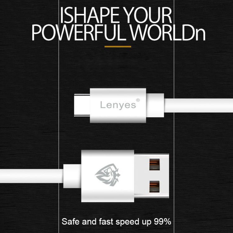 Lenyes LC701 2 ม. 2.0A เอาต์พุต USB เป็น Micro USB PVC Data Sync สายชาร์จเร็ว, 2m Micro USB