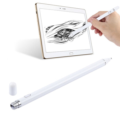 ปากกาสไตลัสหน้าจอสัมผัสแบบ Capacitive แบบชาร์จไฟได้อเนกประสงค์แบบยาวพร้อมหัวปากกาโลหะ Superfine ขนาด 2.3 มม. สำหรับ iPhone, iPad, Samsung และสมาร์ทโฟนหรือแท็บเล็ตพีซีระบบสัมผัสหน้าจอแบบ Capacitive อื่น ๆ