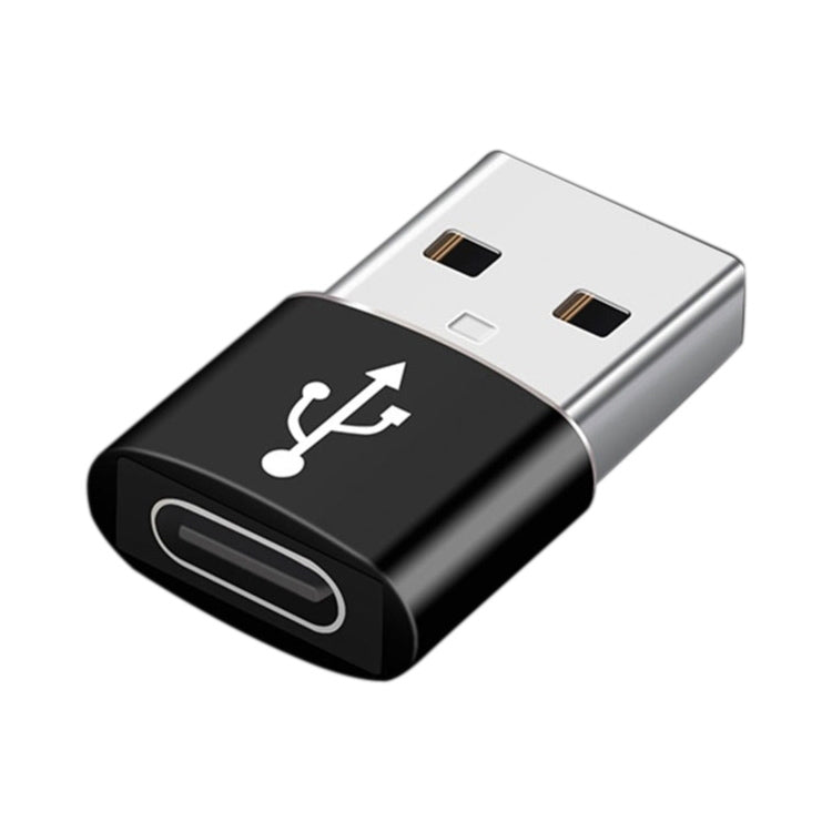 อะแดปเตอร์โลหะผสมอลูมิเนียมตัวผู้ USB-C / Type-C ถึง USB 2.0 รองรับการชาร์จและการส่งผ่าน, USB 2.0